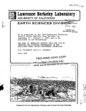 Cover page: THE LACK OF IMMEDIATE EFFECTS FROM THE 1979-80 IMPERIAL AND VICTORIA EARTHQUAKES ON THE EXPLOITED CERRO PRIETO GEOTHERMAL RESERVOIR