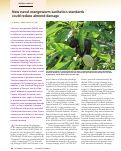 Cover page: New navel orangeworm sanitation standards could reduce almond damage