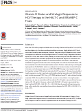 Cover page: Vitamin D Status and Virologic Response to HCV Therapy in the HALT-C and VIRAHEP-C Trials