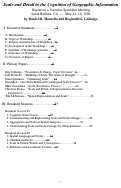 Cover page: Scale and Detail in the Cognition of Geographic Information, Final Report