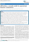 Cover page: ABCtoolbox: a versatile toolkit for approximate Bayesian computations