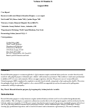 Cover page: Recurrent adult onset Henoch-Schonlein Purpura: a case report