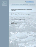 Cover page: Shepherding Metadata Through the Building Lifecycle