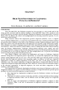 Cover page: High-Tech Industries in California: Panacea or Problem?