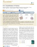 Cover page: Ionic Compatibilization of Polymers.