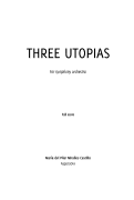 Cover page: Three Utopias