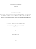 Cover page: Topics in Microeconometrics: Estimation of a Dynamic Model of Occupational Transitions, Wage and Non-Wage Benefits Cross Validation Bandwidth Selection for Derivatives of Various Dimensional Densities Testing the Additive Separability of the Teacher Value Added Effect Semiparametrically