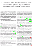Cover page: A Comparison of the Detection Sensitivity of the Poisson Clutter Split and Region of Interest Algorithms on the RadMAP Mobile System