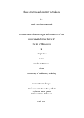 Cover page of Clause structure and ergativity in Nukuoro