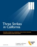 Cover page of Three Strikes in California