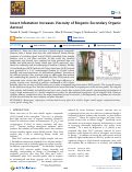 Cover page: Insect Infestation Increases Viscosity of Biogenic Secondary Organic Aerosol