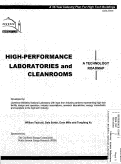 Cover page: High-Performance Laboratories and Cleanrooms