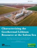Cover page: Characterizing the Geothermal Lithium Resource at the Salton Sea