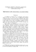 Cover page: Aggiornamento sulla tricotterofauna cavernicola italiana