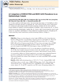Cover page: A Comparison of DSM-IV Pervasive Developmental Disorder and DSM-5 Autism Spectrum Disorder Prevalence in an Epidemiologic Sample