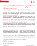 Cover page: Relationship Between Hospital Characteristics and Early Adoption of Angiotensin‐Receptor/Neprilysin Inhibitor Among Eligible Patients Hospitalized for Heart Failure