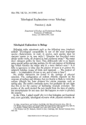 Cover page: Teleological explanations versus teleology