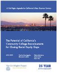 Cover page: The Potential of California's Community College Baccalaureate for Closing Racial Equity Gaps