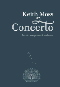 Cover page: Concerto for Alto Saxophone and Orchestra