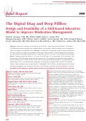 Cover page: The Digital Drag and Drop Pillbox