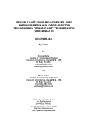 Cover page: Feasible CAFE Standard Increases Using Emerging Diesel and Hybrid-Electric Technologies for Light-Duty Vehicles in the United States