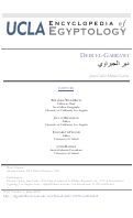 Cover page: Deir el-Gabrawi