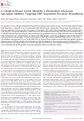 Cover page: A Chemical Rescue Screen Identifies a Plasmodium falciparum Apicoplast Inhibitor Targeting MEP Isoprenoid Precursor Biosynthesis