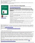 Cover page: Associations Between Past Bullying Experiences and Psychosocial and Academic Functioning Among College Students