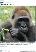 Cover page: Historical sampling reveals dramatic demographic changes in western gorilla populations