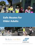 Cover page of Safe Routes for Older Adults