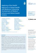Cover page: Applying a One Health Approach in Global Health and Medicine: Enhancing Involvement of Medical Schools and Global Health Centers