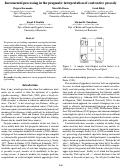 Cover page: Incremental processing in the pragmatic interpretation of contrastive prosody
