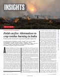 Cover page: Fields on fire: Alternatives to crop residue burning in India