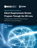 Cover page: ESnet Requirements Review Program Through the IRI Lens: A Meta-Analysis of Workflow Patterns Across DOE Office of Science Programs (Final Report)