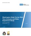 Cover page: Washington State Ferries Wait Time Analysis and Rider Experience Study