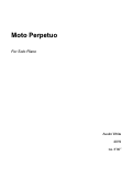 Cover page: Moto Perpetuo