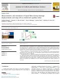 Cover page: Measurements and simulation of liquid films during drainage displacements and snap-off in constricted capillary tubes