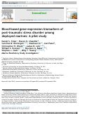 Cover page: Blood-based gene-expression biomarkers of post-traumatic stress disorder among deployed marines: A pilot study
