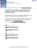 Cover page: Correlates of co-occurring eating disorders and substance use disorders: a case for dialectical behavior therapy