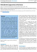 Cover page: Hidradenitis suppurativa at the knees