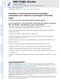 Cover page: Similarities in extracorporeal membrane oxygenation management across intensive care unit types in the United States: An analysis of the Extracorporeal Life Support Organization Registry