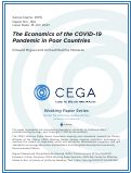 Cover page: The Economics of the COVID-19 Pandemic in Poor Countries