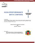 Cover page: High-performance data centers: A research roadmap
