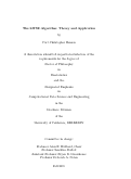 Cover page: The LITSE Algorithm: Theory and Application