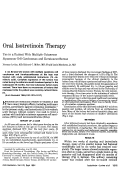 Cover page: Oral Isotretinoin Therapy: Use in a Patient With Multiple Cutaneous Squamous Cell Carcinomas and Keratoacanthomas
