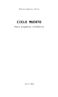 Cover page: Cielo Muerto