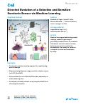Cover page: Directed Evolution of a Selective and Sensitive Serotonin Sensor via Machine Learning