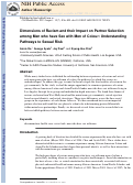 Cover page: Dimensions of Racism and their Impact on Partner Selection among Men who have Sex with Men of Colour: Understanding Pathways to Sexual Risk