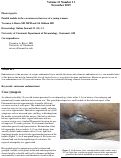 Cover page: Painful nodule in the caesarean section scar of a young woman