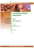 Cover page: Customer Relationship Management